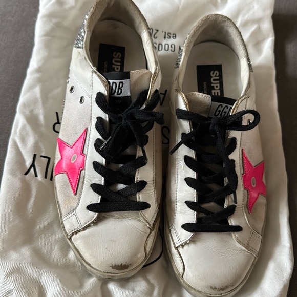 Golden Goose Superstar Sneakers- VGUC. Purchased  Nordstrom- will share receipt - Picture 1 of 11